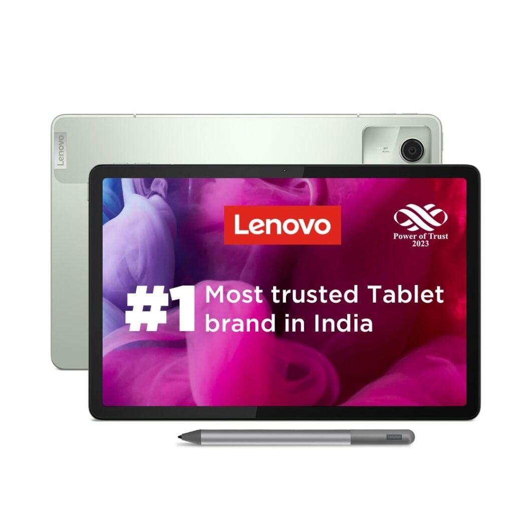 Lenovo Tab M11 with Pen| Wi-Fi Connectivity| 8 GB RAM, 128 GB ROM|11 Inch Screen| 90 Hz, 72% NTSC, FHD Display| Quad Speakers with Dolby Atmos|Octa-Core Processor |13 MP Rear Camera