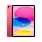 Apple iPad (10th generation): with A14 Bionic chip, 27.69 cm (10.9″) Liquid Retina display, 64GB, Wi-Fi 6 + 5G cellular, 12MP front/12MP back camera, Touch ID, all-day battery life – Pink