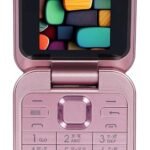 Mtouch All-New Rock X Flip Dual Sim |Keypad Mobile| with 1.8″ Display |Flip|Fold| Call & SMS Indicator|Crystal Back Panel |BT Dialer|Voice Changer |Long Lasting Battery|FM|Camera|Feature Phone (Pink)