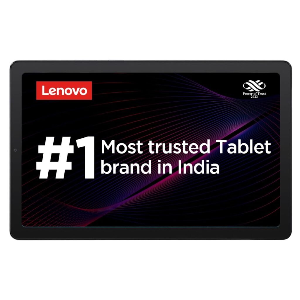 Lenovo Tab M9, WiFi+4G Tablet| 9 Inch (22.86 cm) Display| 4GB RAM, 64GB Storage (Expandable)| Dual Speaker| Includes: Free TPU Back Cover & Stand| Color: Frost Blue