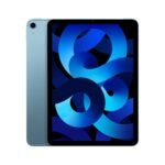 Apple iPad Air (5th generation): with M1 chip, 27.69 cm (10.9″) Liquid Retina display, 64GB, Wi-Fi 6 + 5G cellular, 12MP front/12MP back camera, Touch ID, all-day battery life – Blue