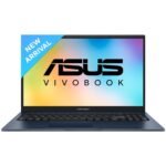 ASUS Vivobook 15, IntelCore i3-1215U 12th Gen, 15.6″ (39.62 cm) FHD, Thin and Light Laptop (8 GB RAM/512GB SSD/Win11/Office 2021/Backlit/42WHr/1.70/Blue), X1504ZA-NJ326WS