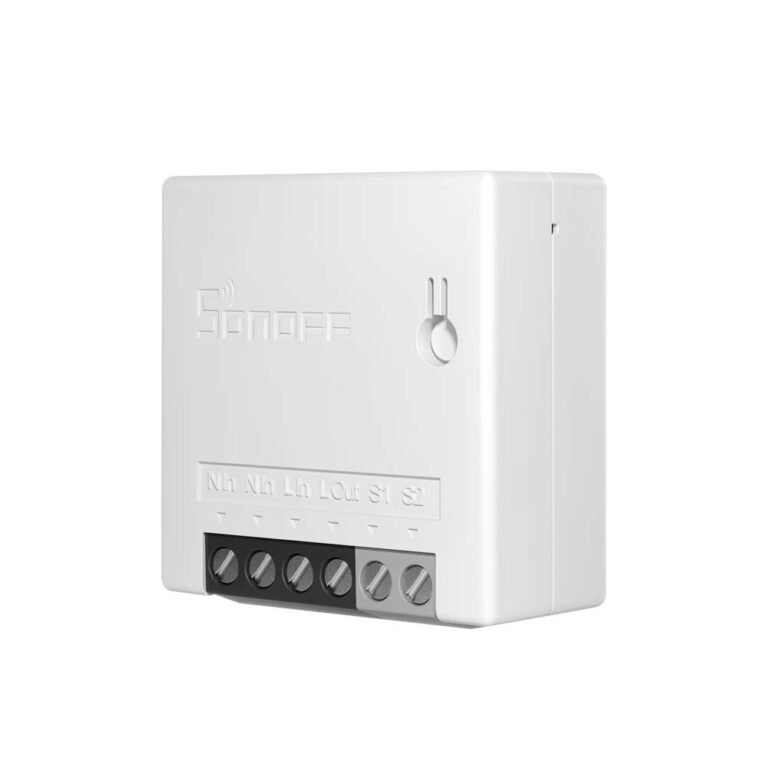 SONOFF MINIR2 – Wi-Fi Two Way DIY Smart Switch (Mini Upgrade) – Turn Traditional Switch to Smart Switch; Compatible with Alexa, Google Home