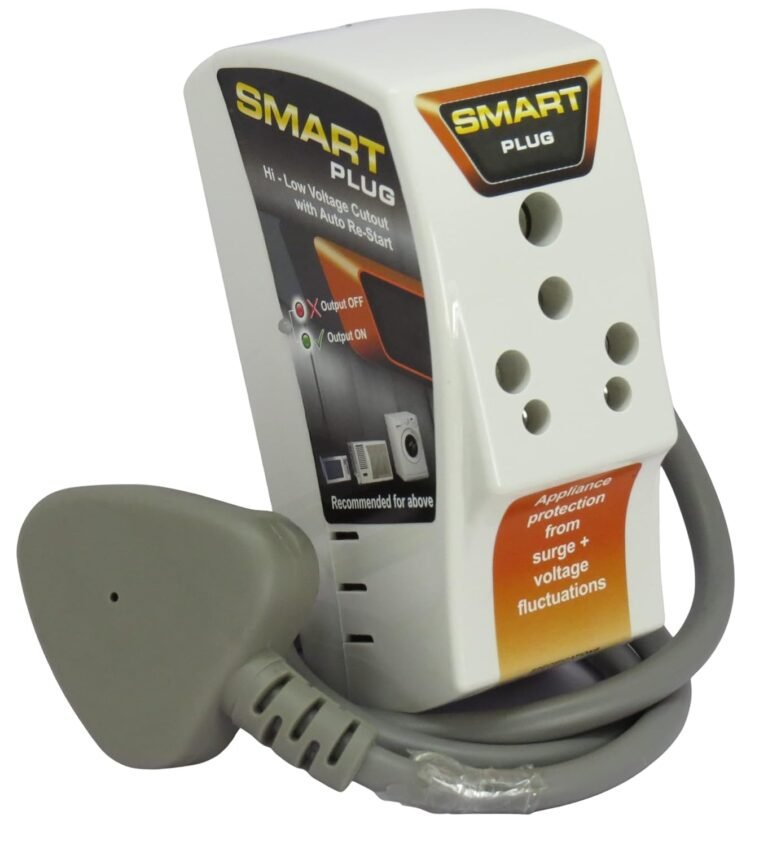 Smart Plug High Low Voltage Cutout/Protector rated @ 16Amp with cord with Surge Protection upto 4000 Volts